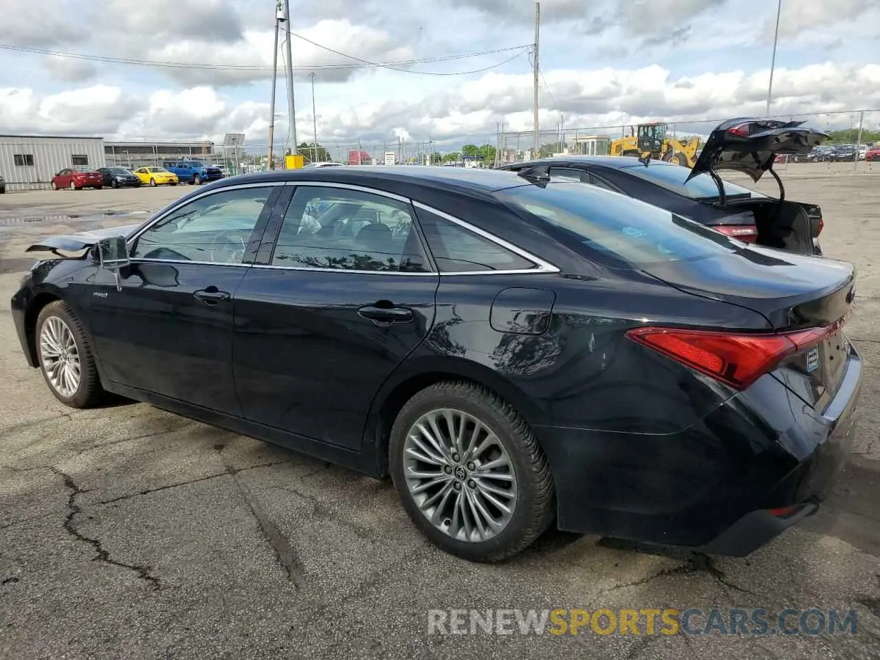 2 fotografías del automóvil dañado 4T1DA1AB6MU008800 TOYOTA AVALON 2021