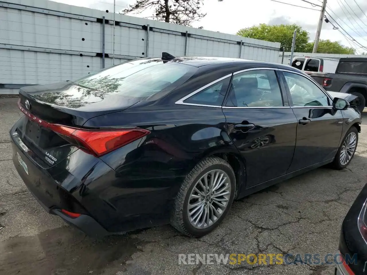 3 fotografías del automóvil dañado 4T1DA1AB6MU008800 TOYOTA AVALON 2021