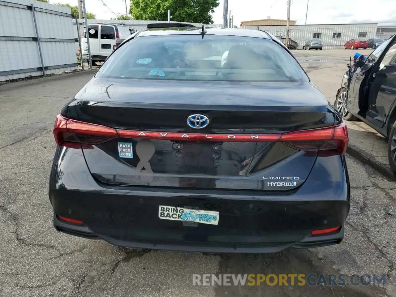 6 fotografías del automóvil dañado 4T1DA1AB6MU008800 TOYOTA AVALON 2021