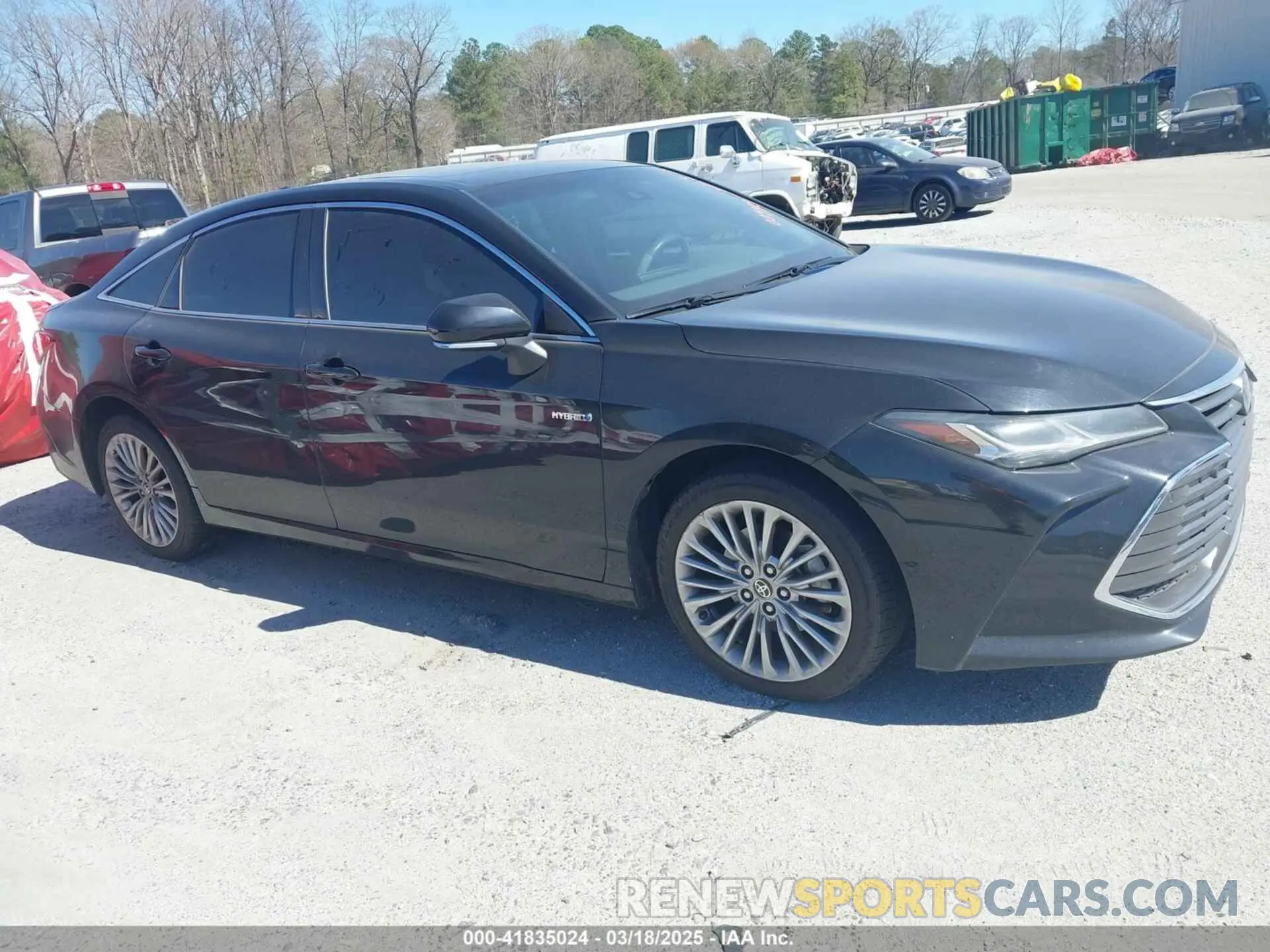 12 fotografías del automóvil dañado 4T1DA1AB7MU009924 TOYOTA AVALON 2021
