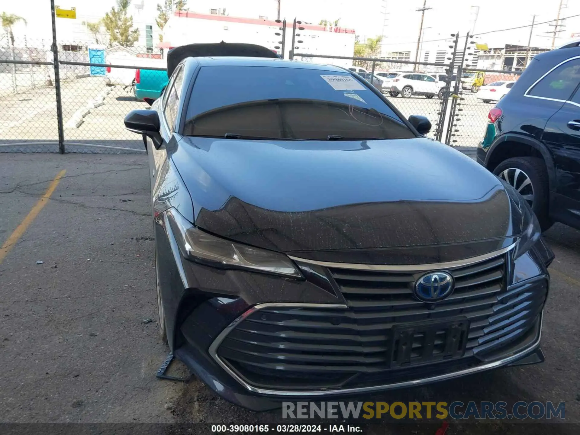 12 fotografías del automóvil dañado 4T1DA1AB9MU007589 TOYOTA AVALON 2021
