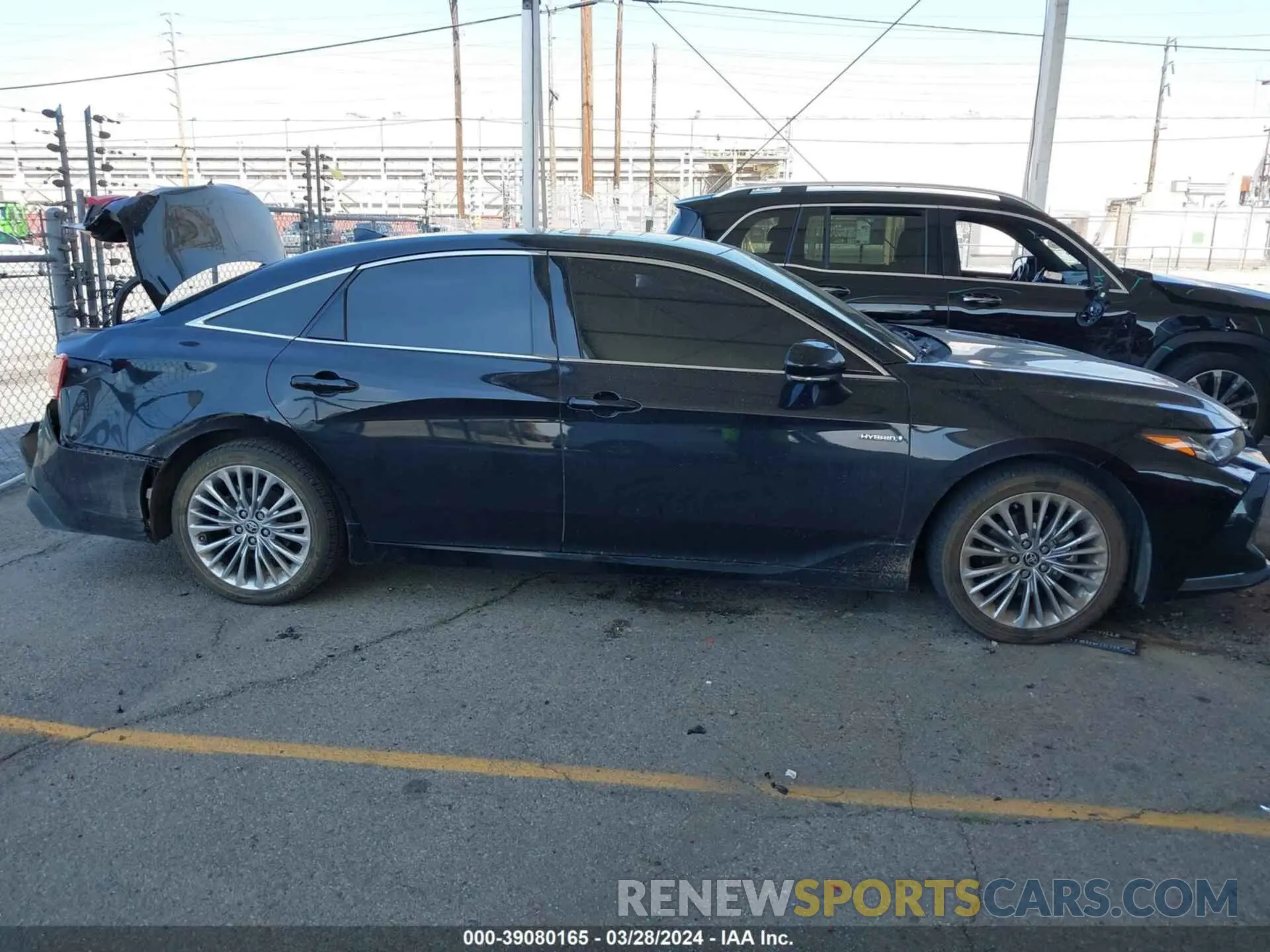 13 fotografías del automóvil dañado 4T1DA1AB9MU007589 TOYOTA AVALON 2021
