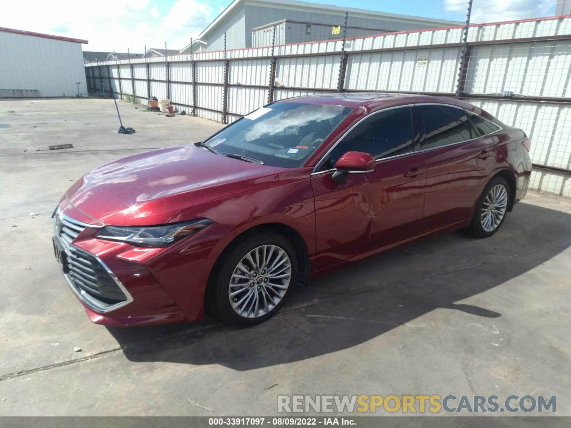2 fotografías del automóvil dañado 4T1DZ1FB1MU071188 TOYOTA AVALON 2021
