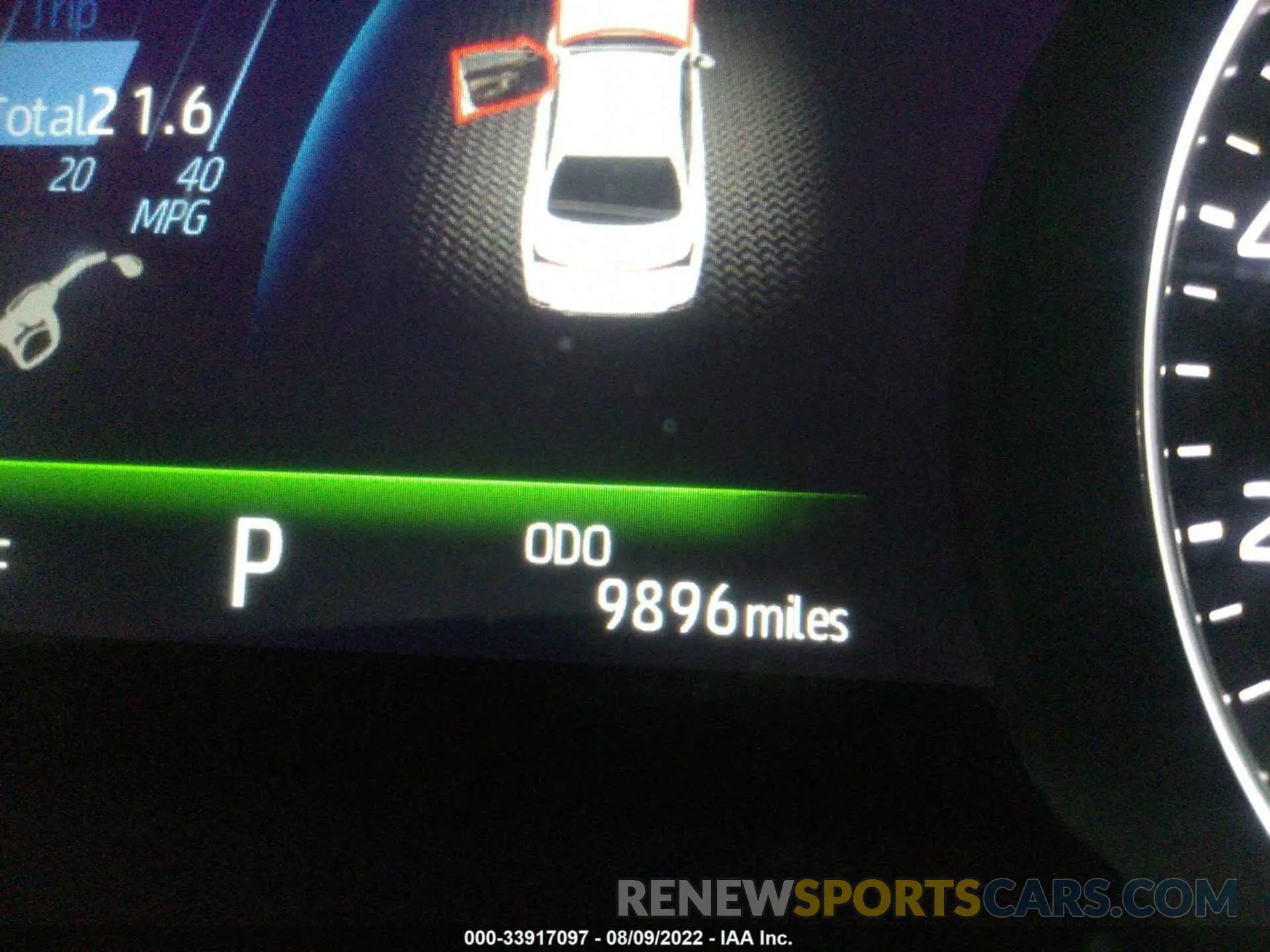 7 fotografías del automóvil dañado 4T1DZ1FB1MU071188 TOYOTA AVALON 2021