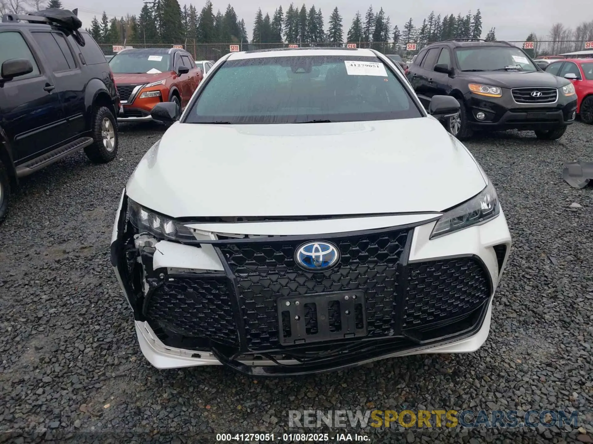 13 fotografías del automóvil dañado 4T1EA1AB1MU002228 TOYOTA AVALON 2021