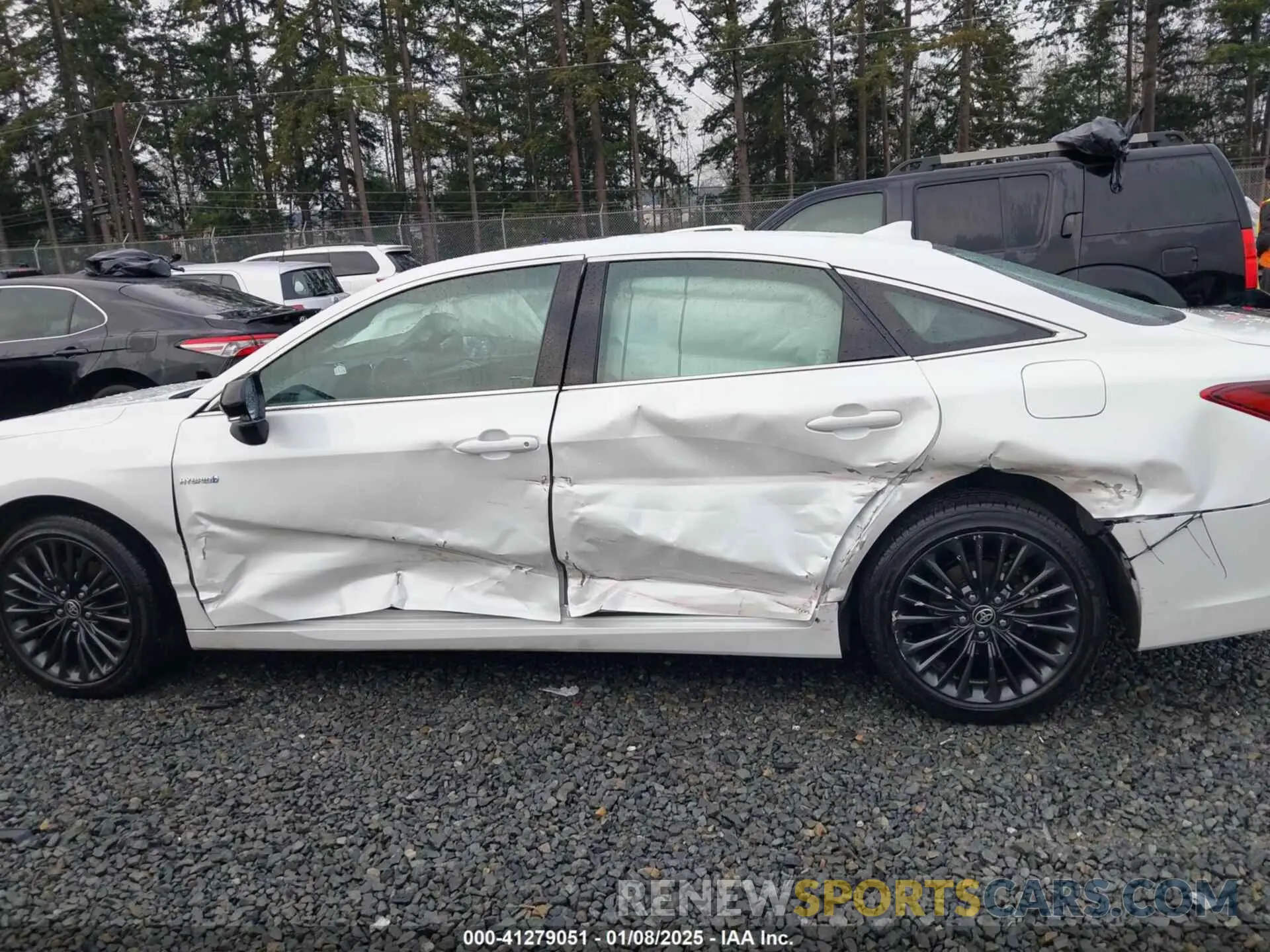15 fotografías del automóvil dañado 4T1EA1AB1MU002228 TOYOTA AVALON 2021