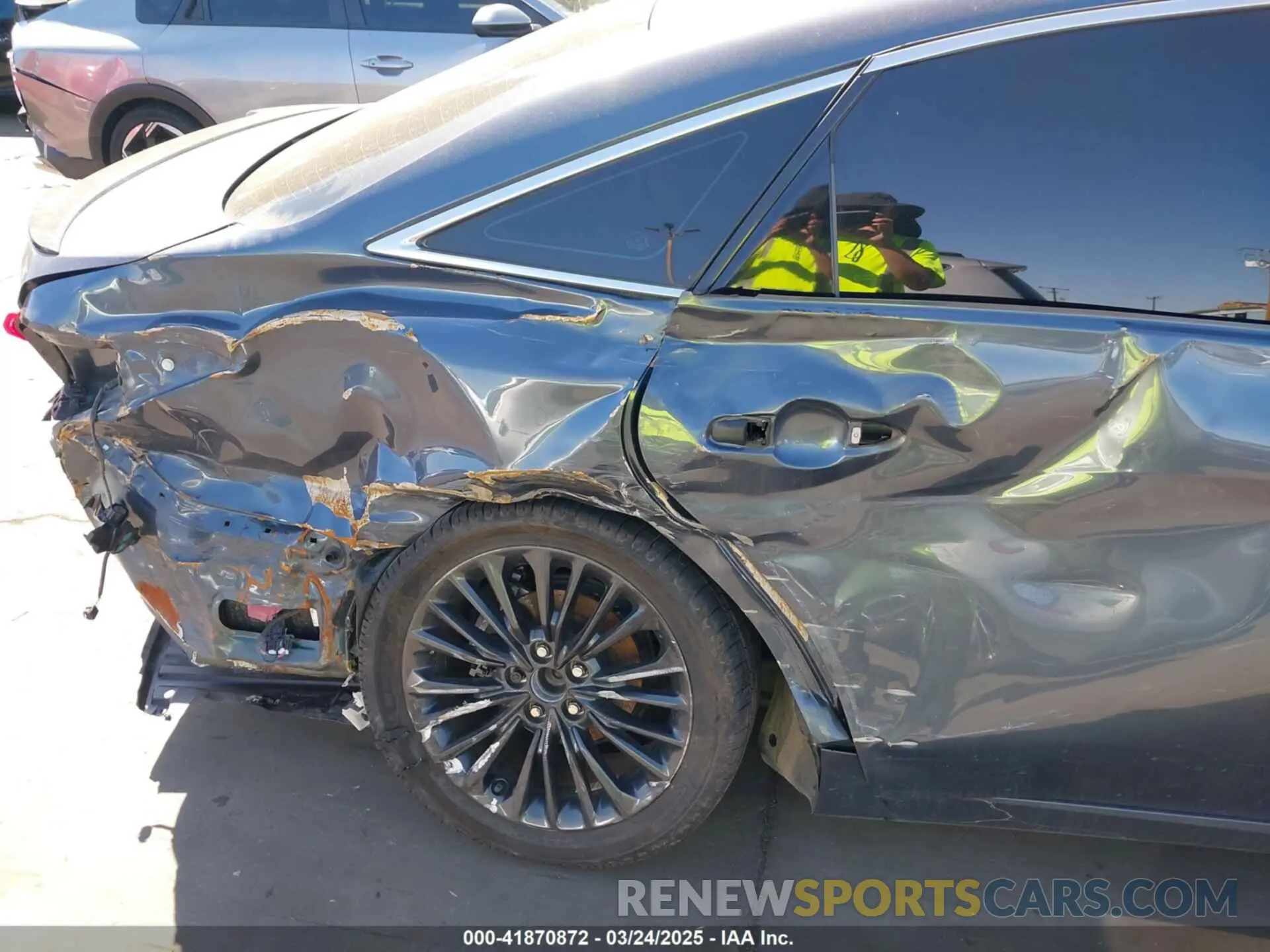 6 fotografías del automóvil dañado 4T1EA1AB2MU001301 TOYOTA AVALON 2021