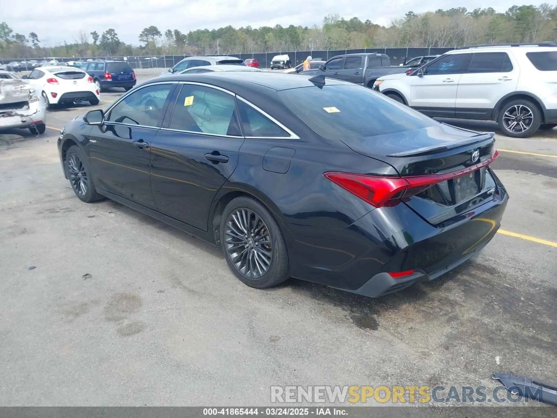 3 fotografías del automóvil dañado 4T1EA1AB2MU002741 TOYOTA AVALON 2021