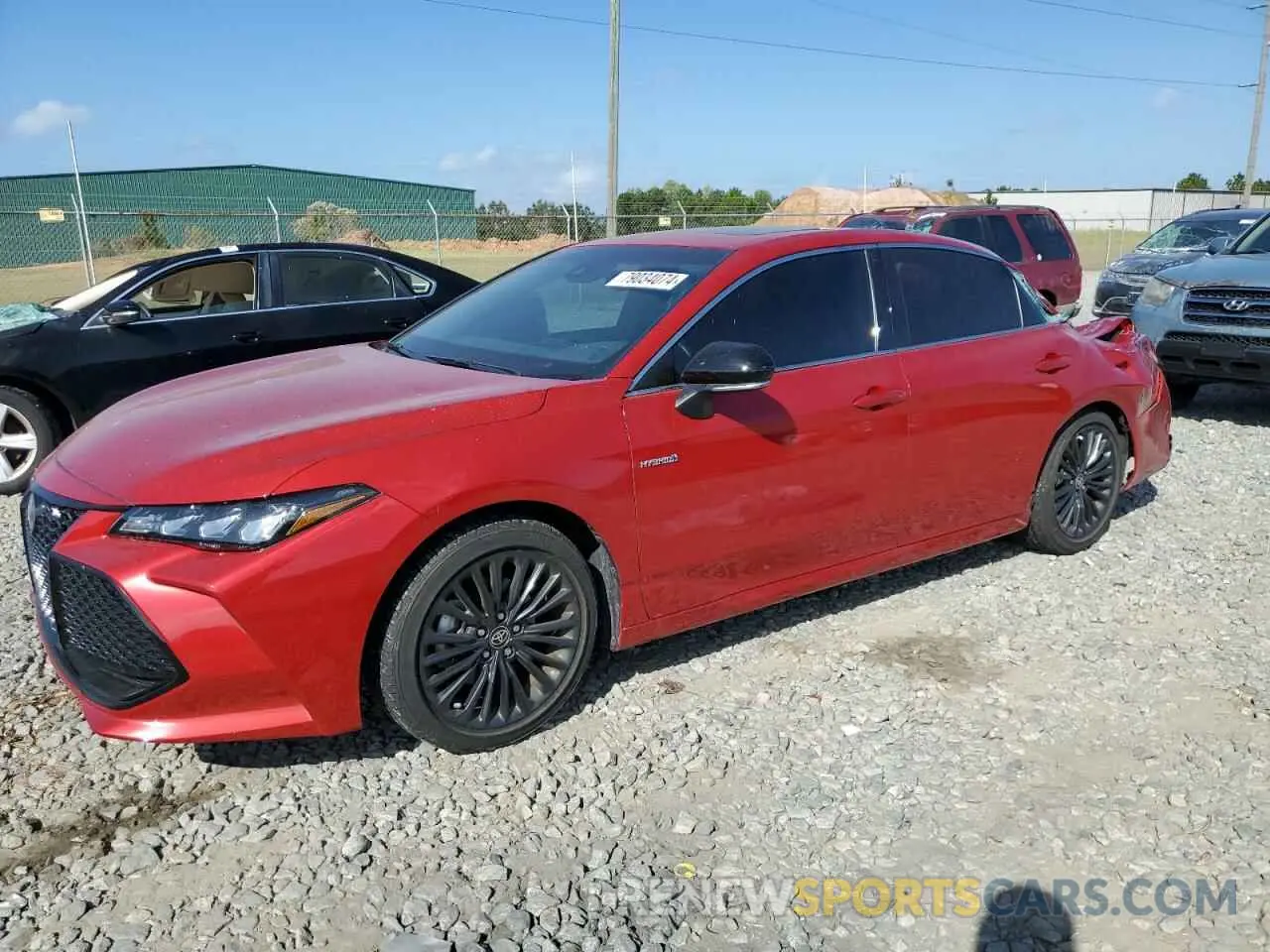 1 fotografías del automóvil dañado 4T1EA1AB2MU007969 TOYOTA AVALON 2021