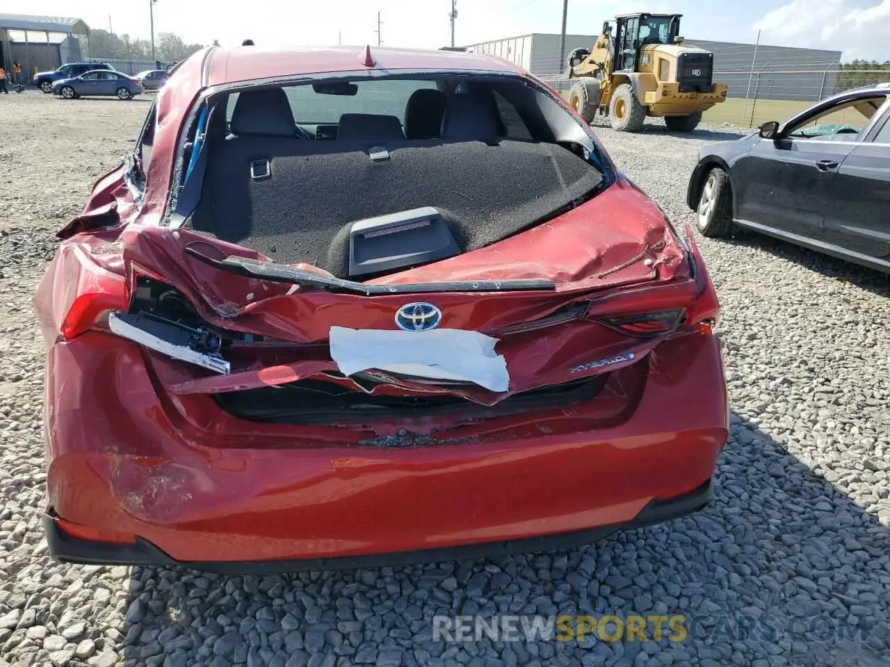 6 fotografías del automóvil dañado 4T1EA1AB2MU007969 TOYOTA AVALON 2021