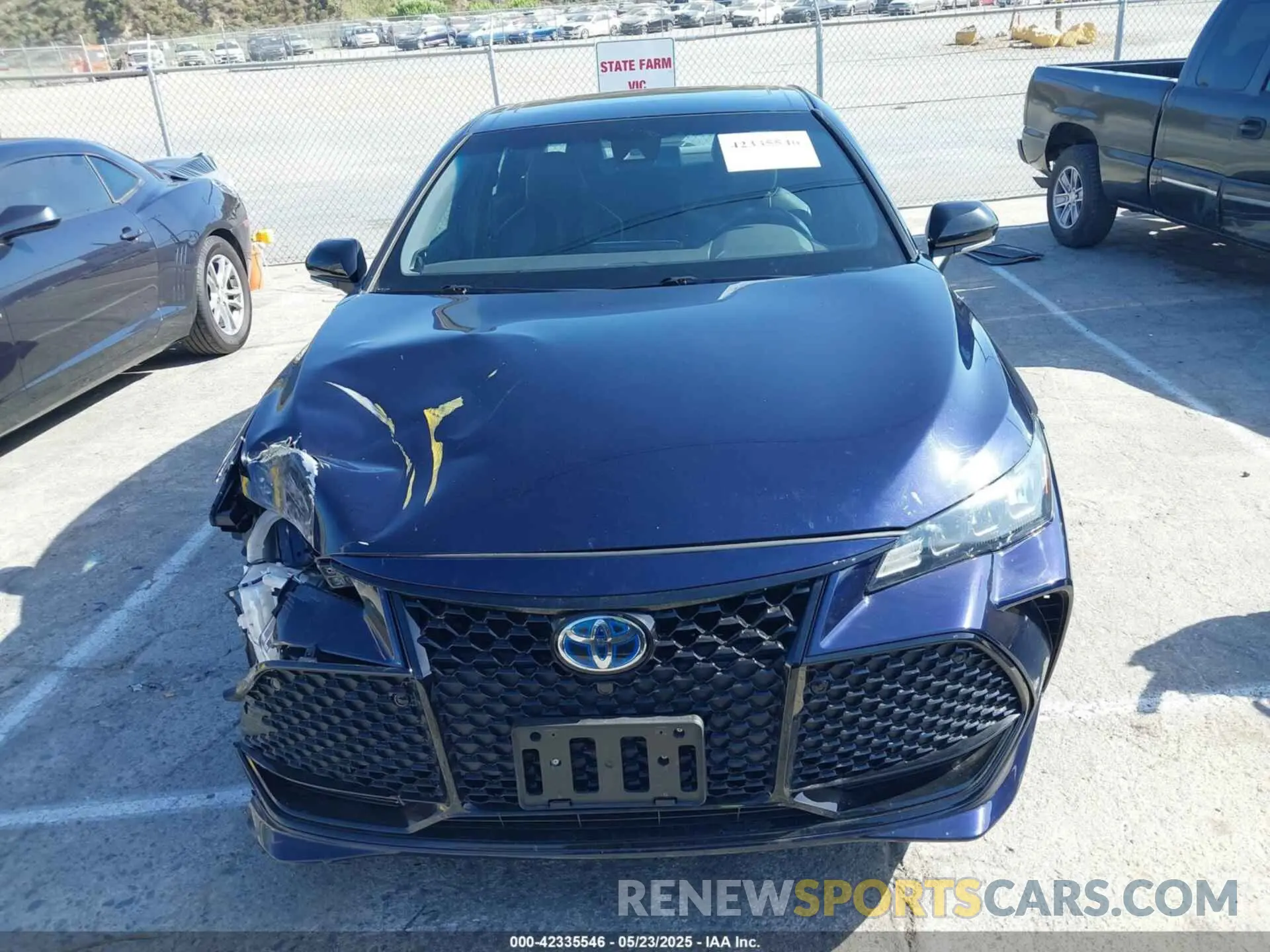 12 fotografías del automóvil dañado 4T1EA1AB3MU005275 TOYOTA AVALON 2021