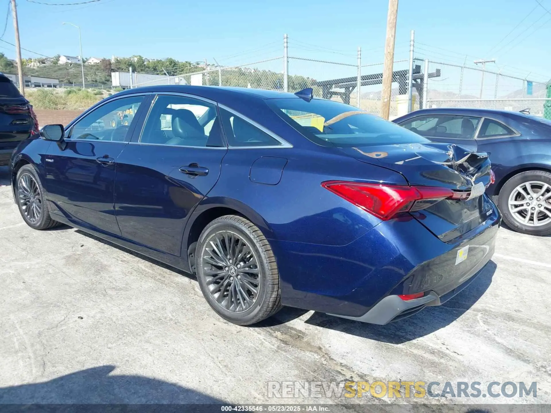 3 fotografías del automóvil dañado 4T1EA1AB3MU005275 TOYOTA AVALON 2021