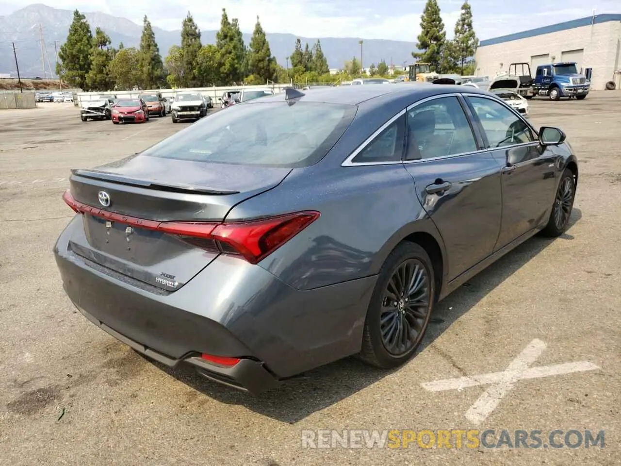 4 fotografías del automóvil dañado 4T1EA1AB5MU006427 TOYOTA AVALON 2021