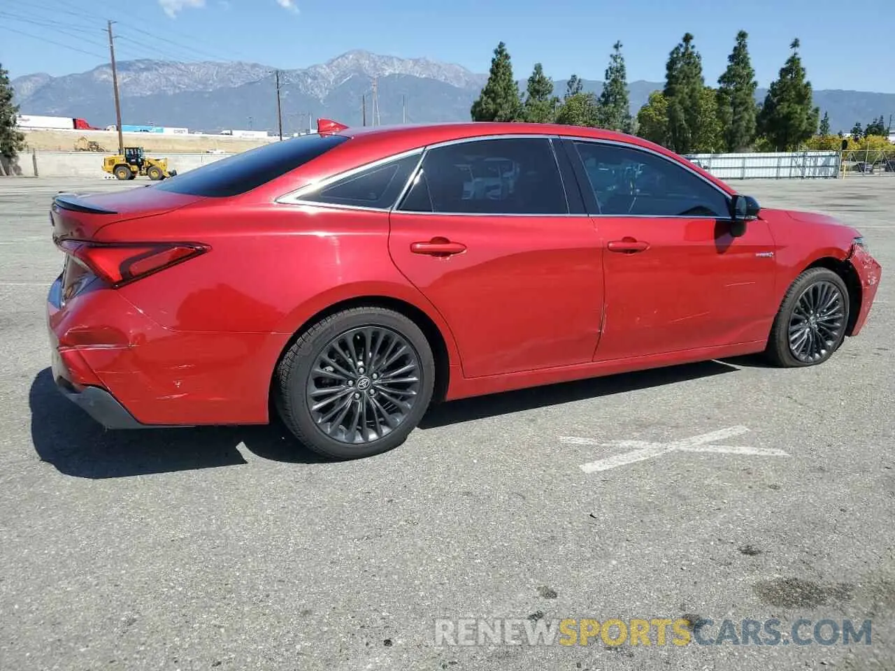 3 fotografías del automóvil dañado 4T1EA1AB6MU006954 TOYOTA AVALON 2021
