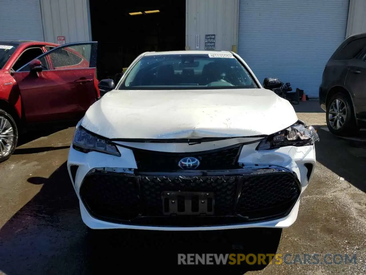5 fotografías del automóvil dañado 4T1EA1AB7MU001178 TOYOTA AVALON 2021