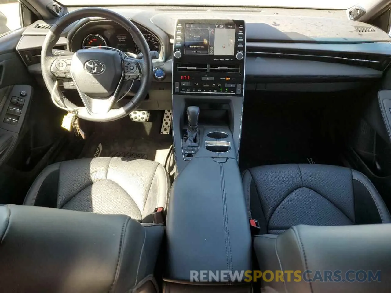 8 fotografías del automóvil dañado 4T1EA1AB7MU001178 TOYOTA AVALON 2021