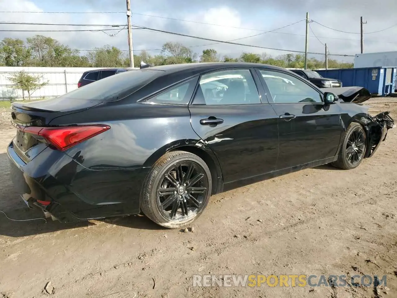 3 fotografías del automóvil dañado 4T1EZ1FB0MU070599 TOYOTA AVALON 2021