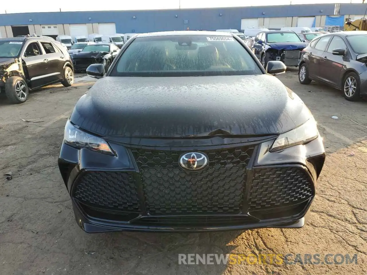 5 fotografías del automóvil dañado 4T1EZ1FB1MU069123 TOYOTA AVALON 2021