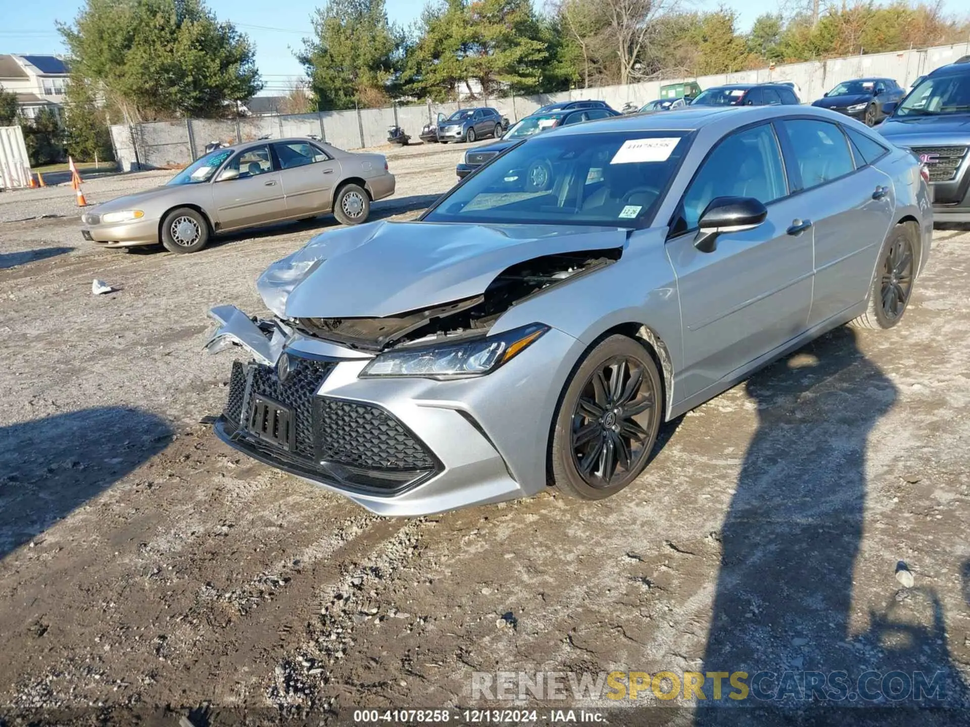 2 fotografías del automóvil dañado 4T1EZ1FBXMU059366 TOYOTA AVALON 2021