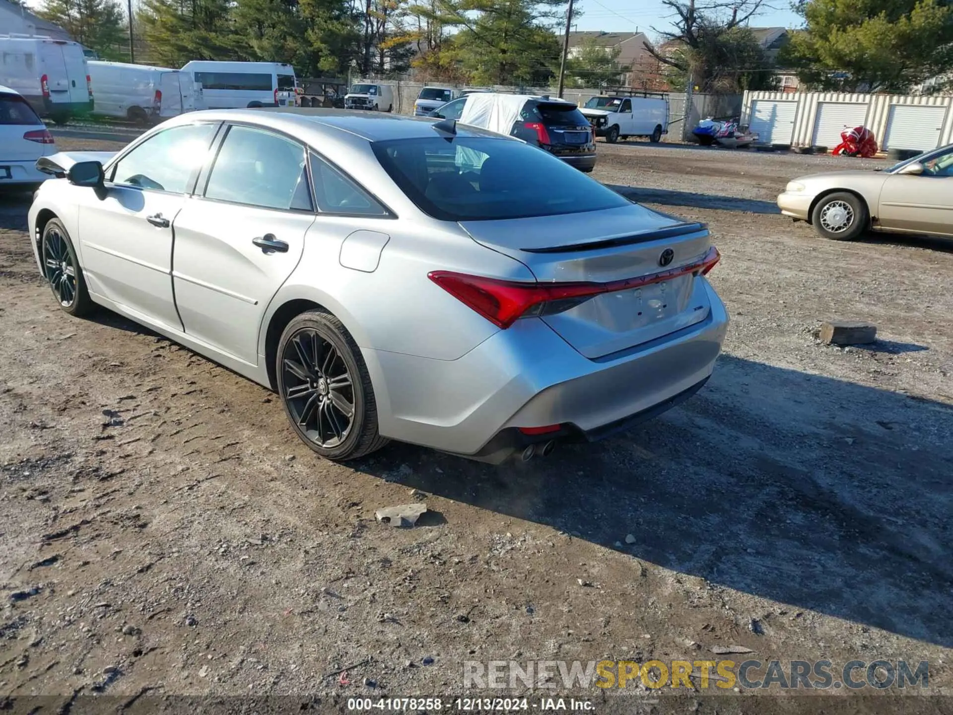 3 fotografías del automóvil dañado 4T1EZ1FBXMU059366 TOYOTA AVALON 2021
