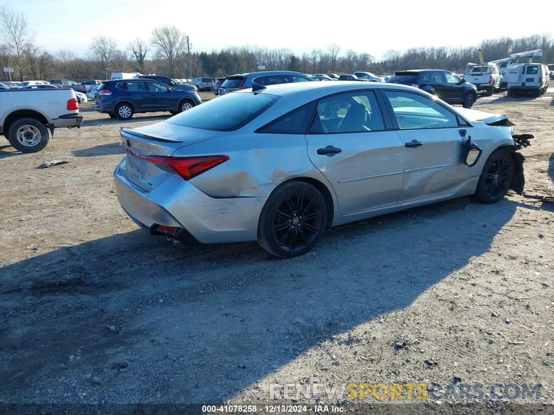 4 fotografías del automóvil dañado 4T1EZ1FBXMU059366 TOYOTA AVALON 2021