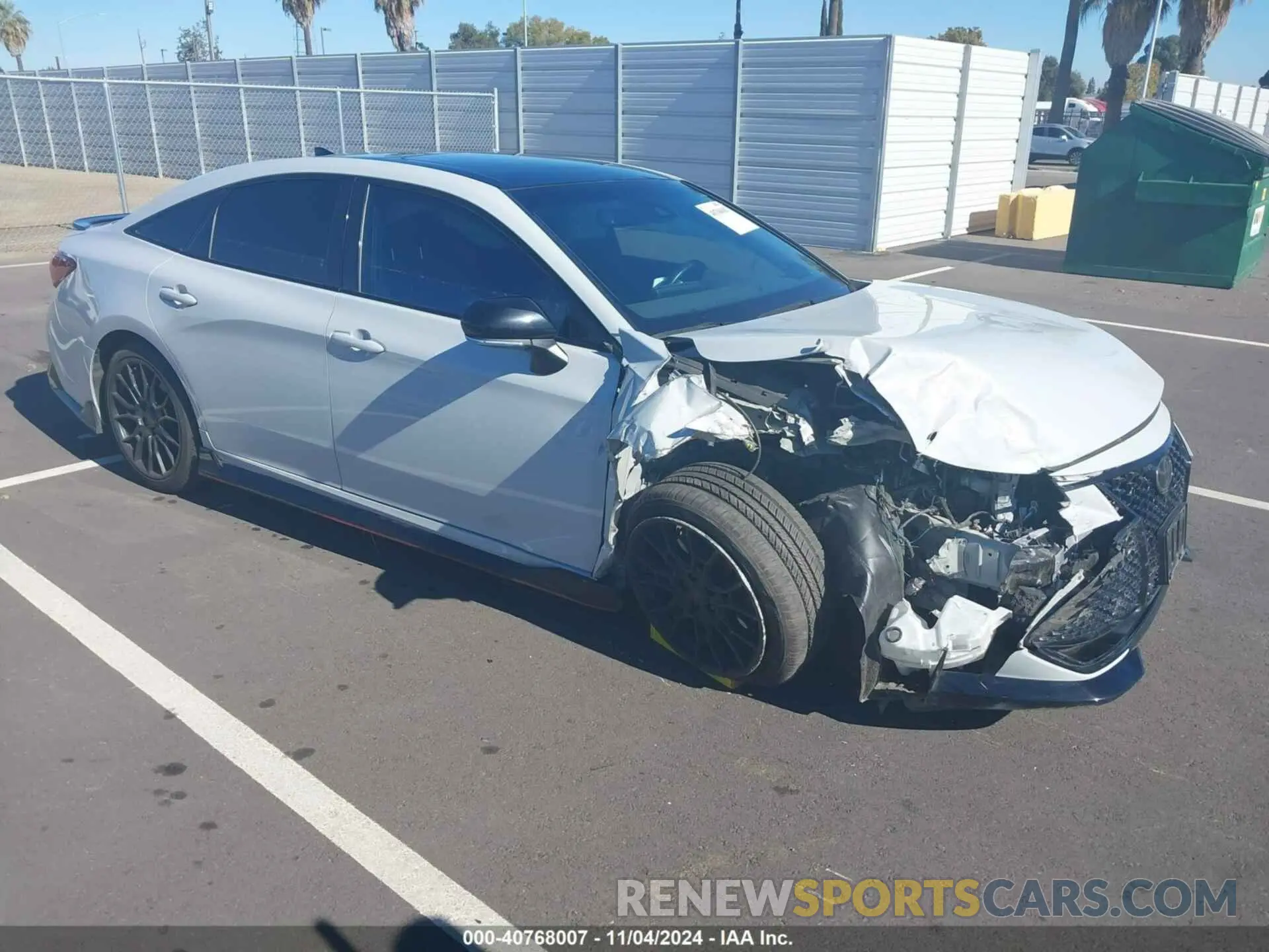 1 fotografías del automóvil dañado 4T1FZ1FB2MU058524 TOYOTA AVALON 2021