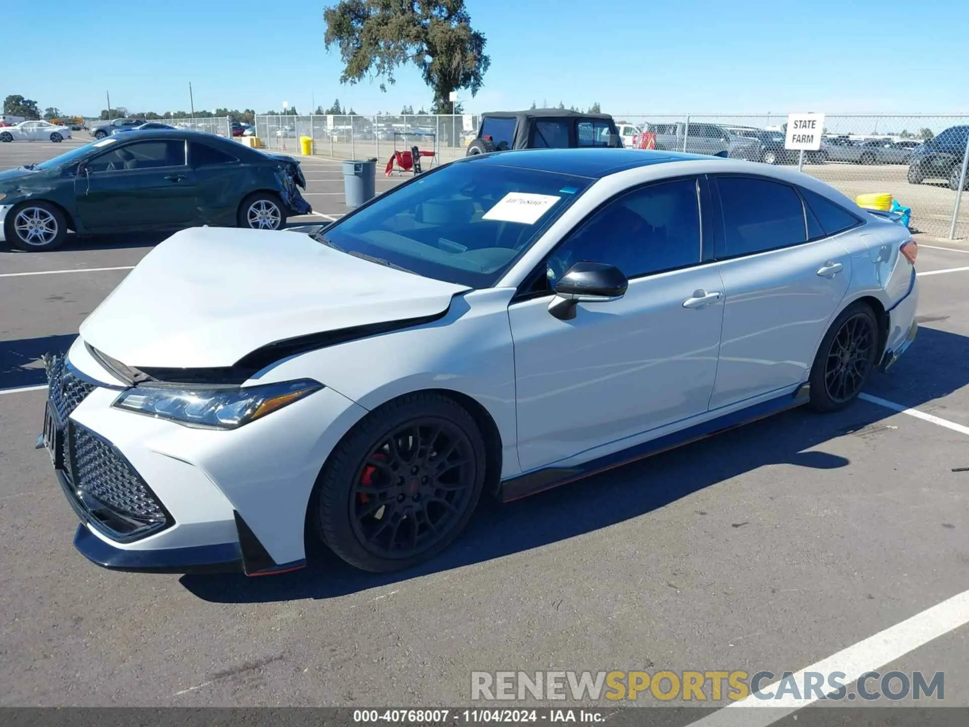 2 fotografías del automóvil dañado 4T1FZ1FB2MU058524 TOYOTA AVALON 2021