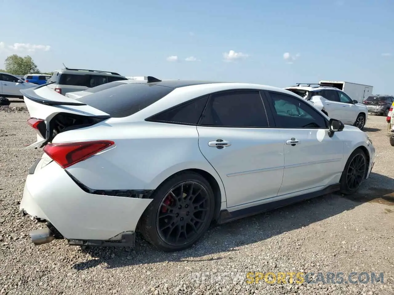 3 fotografías del automóvil dañado 4T1FZ1FB8MU061704 TOYOTA AVALON 2021