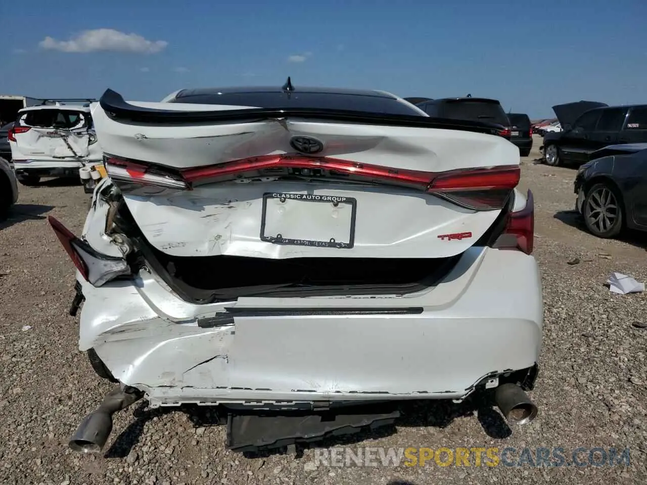 6 fotografías del automóvil dañado 4T1FZ1FB8MU061704 TOYOTA AVALON 2021