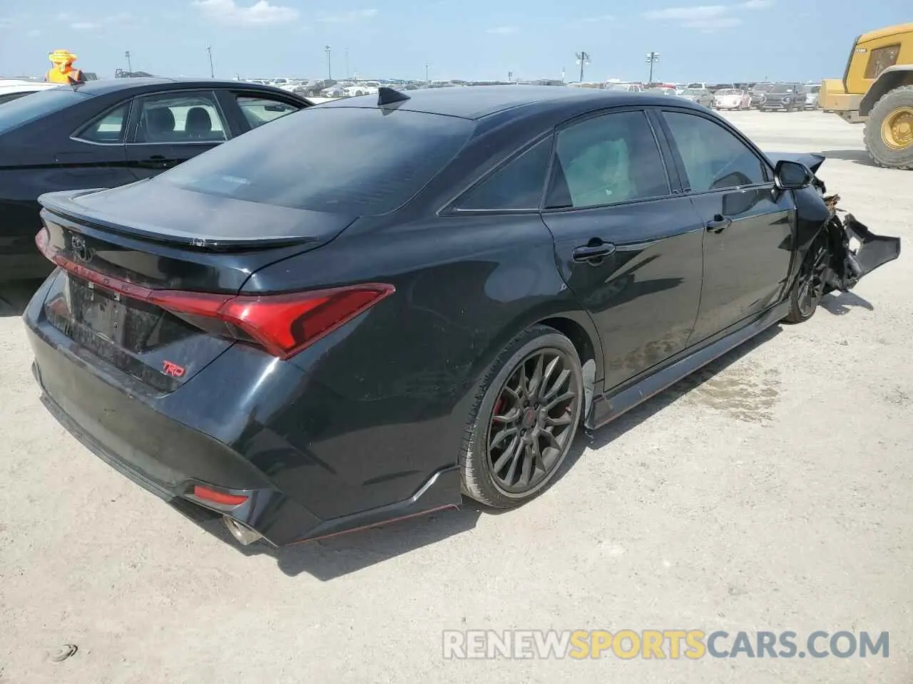 3 fotografías del automóvil dañado 4T1FZ1FBXMU068203 TOYOTA AVALON 2021