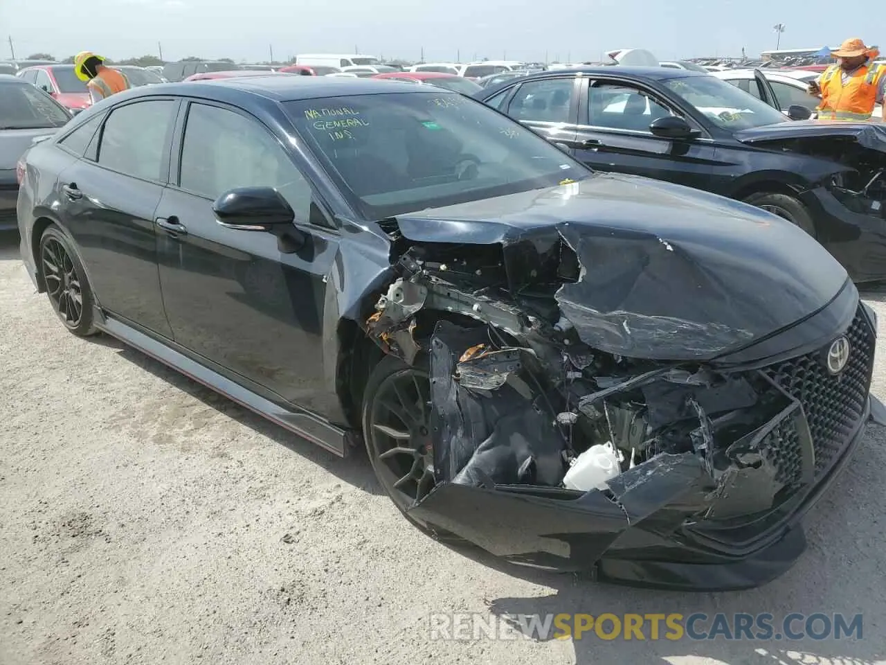 4 fotografías del automóvil dañado 4T1FZ1FBXMU068203 TOYOTA AVALON 2021