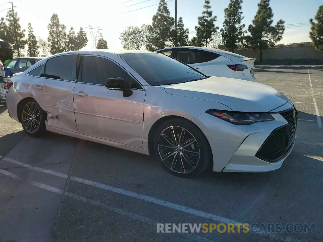 4 fotografías del automóvil dañado 4T1HZ1FB1MU068356 TOYOTA AVALON 2021