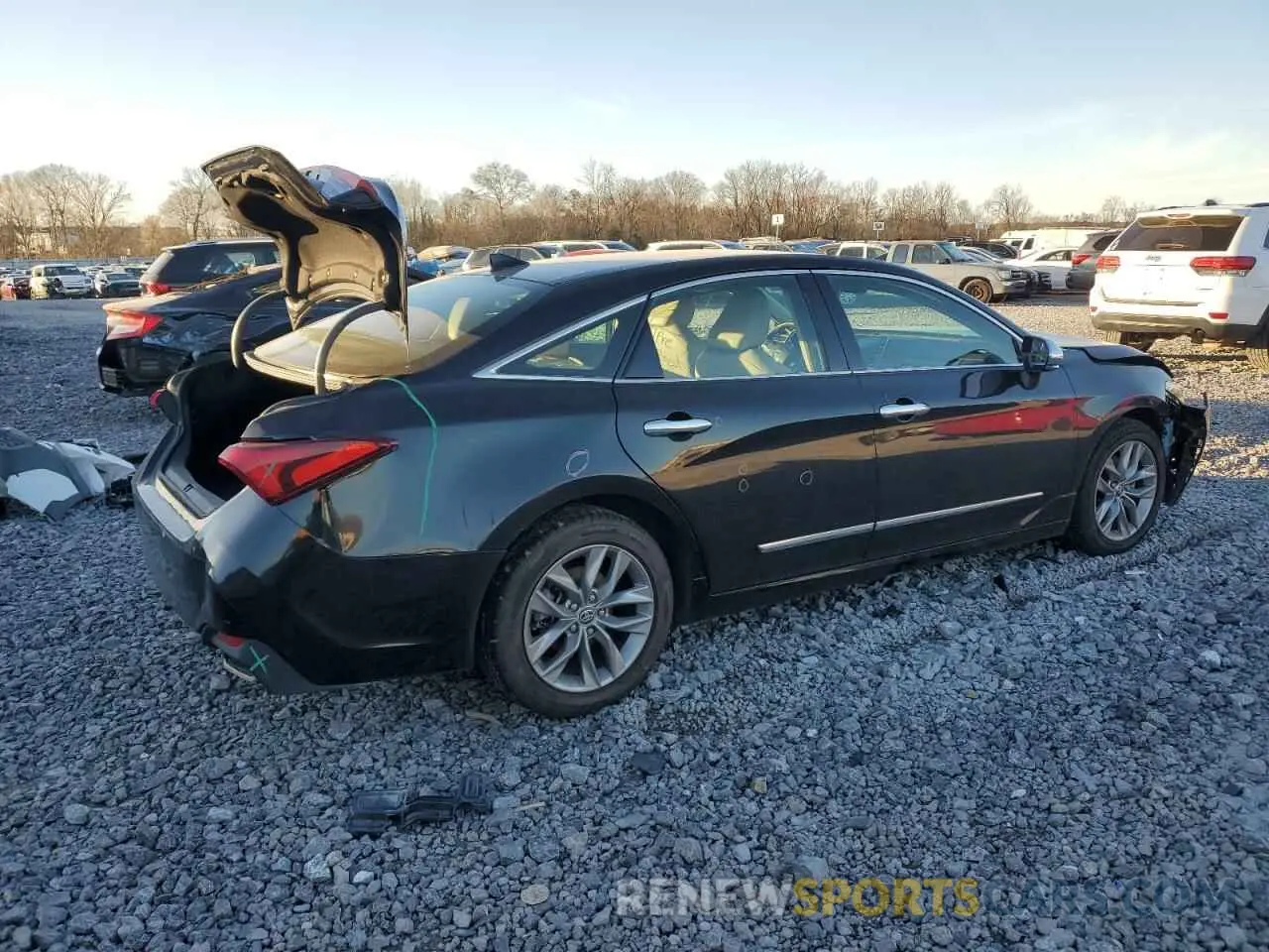 3 fotografías del automóvil dañado 4T1JZ1FB6MU056446 TOYOTA AVALON 2021