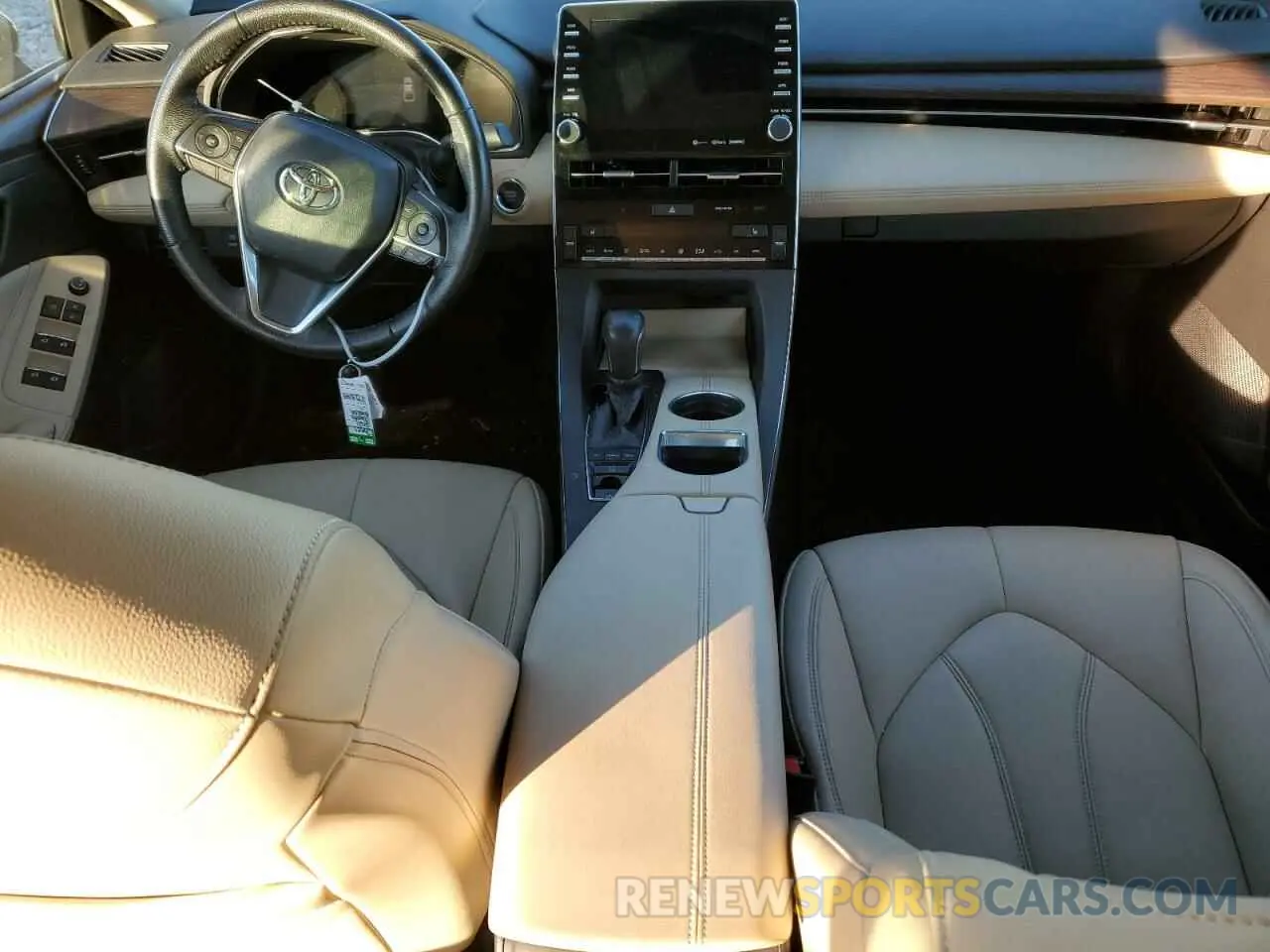 8 fotografías del automóvil dañado 4T1JZ1FB6MU056446 TOYOTA AVALON 2021