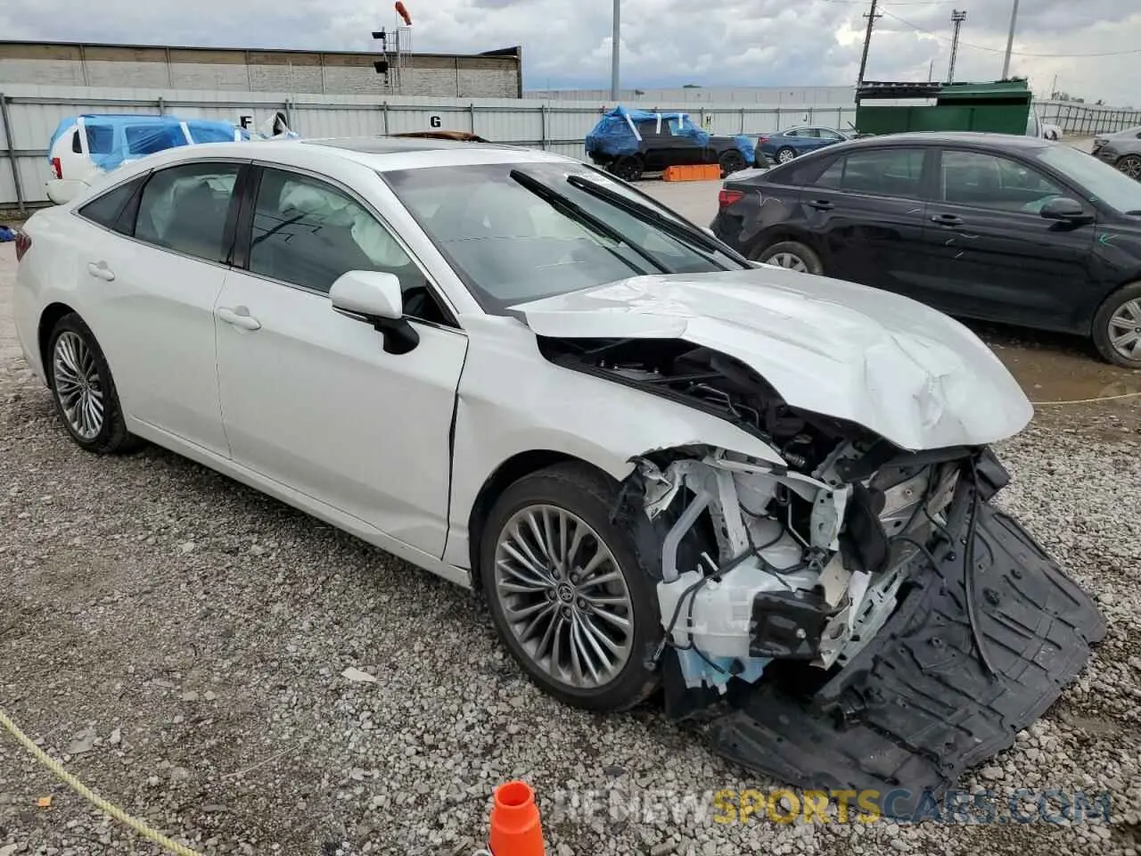 4 fotografías del automóvil dañado 4T1NB1BB0MU001552 TOYOTA AVALON 2021