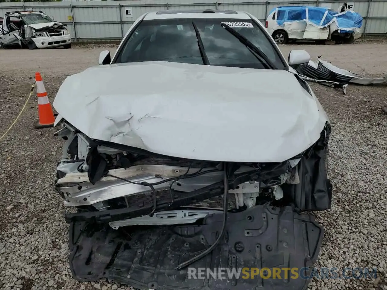 5 fotografías del automóvil dañado 4T1NB1BB0MU001552 TOYOTA AVALON 2021