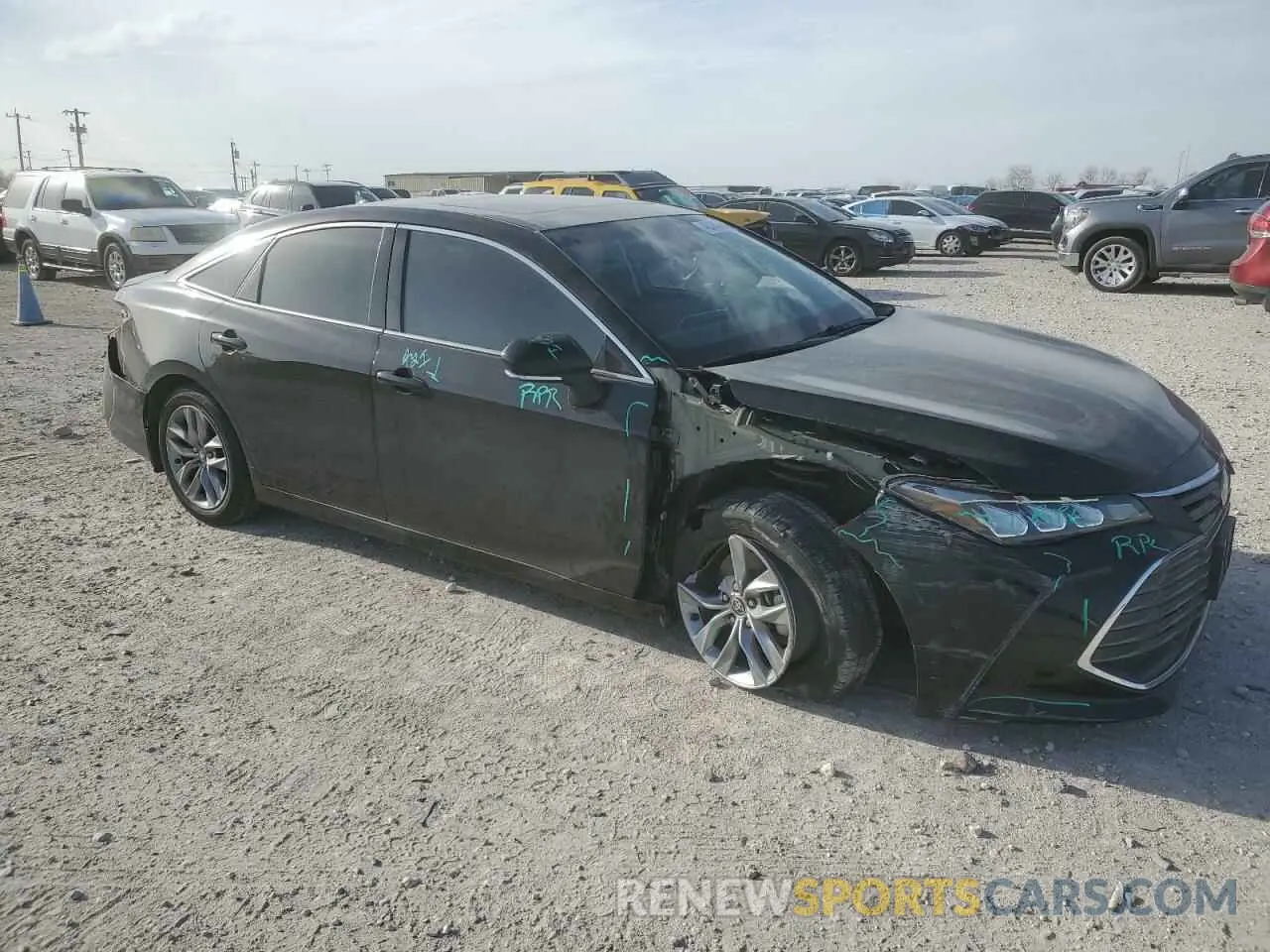 4 fotografías del automóvil dañado 4T1AA1AB6NU013905 TOYOTA AVALON 2022