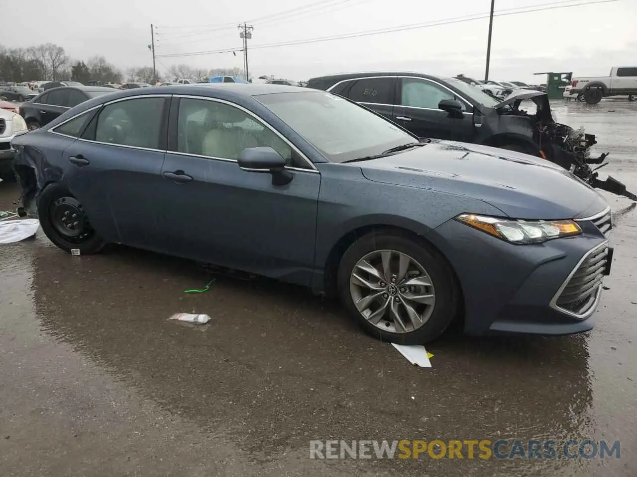 4 fotografías del automóvil dañado 4T1AZ1FB1NU084186 TOYOTA AVALON 2022
