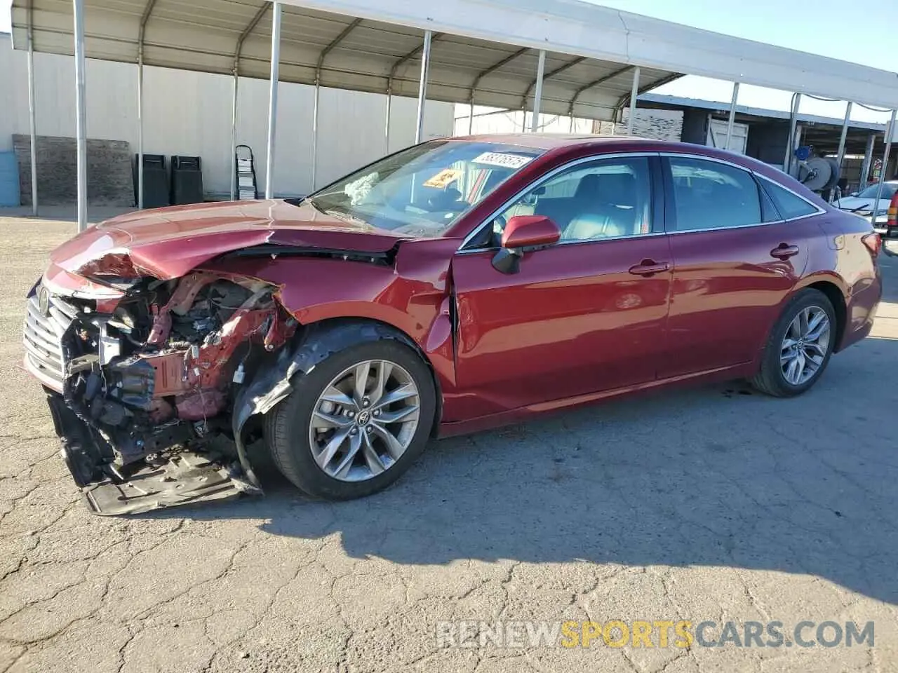 1 fotografías del automóvil dañado 4T1AZ1FB5NU081307 TOYOTA AVALON 2022