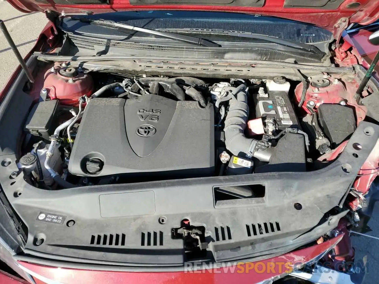 11 fotografías del automóvil dañado 4T1AZ1FB5NU081307 TOYOTA AVALON 2022