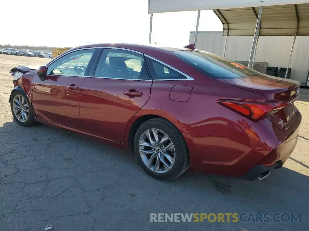 2 fotografías del automóvil dañado 4T1AZ1FB5NU081307 TOYOTA AVALON 2022