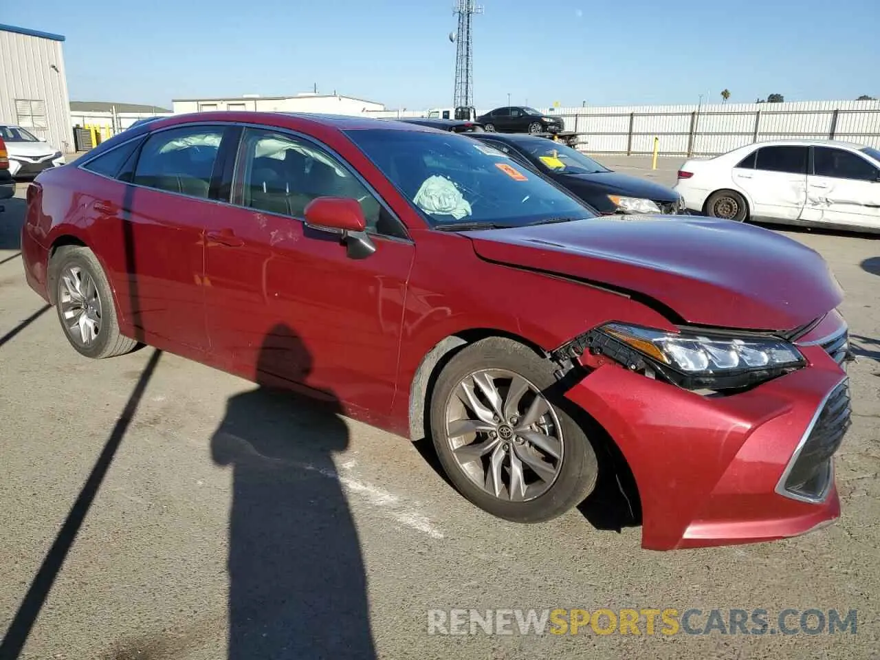 4 fotografías del automóvil dañado 4T1AZ1FB5NU081307 TOYOTA AVALON 2022