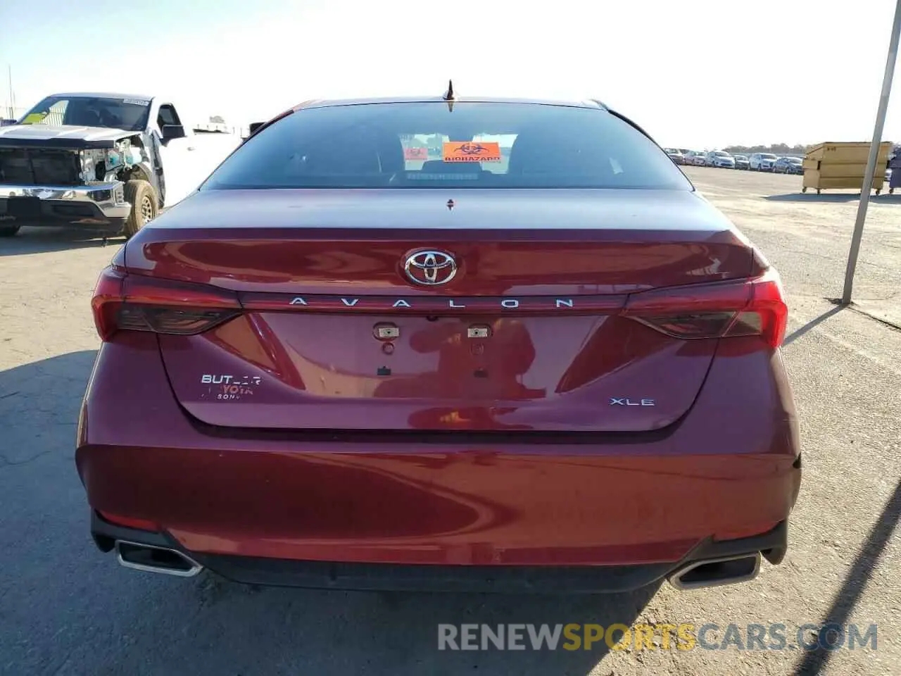 6 fotografías del automóvil dañado 4T1AZ1FB5NU081307 TOYOTA AVALON 2022