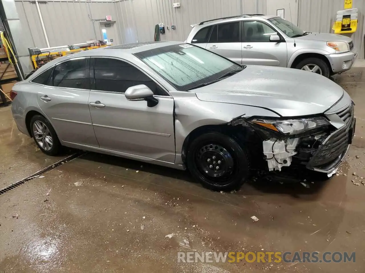 4 fotografías del automóvil dañado 4T1AZ1FB7NU081177 TOYOTA AVALON 2022