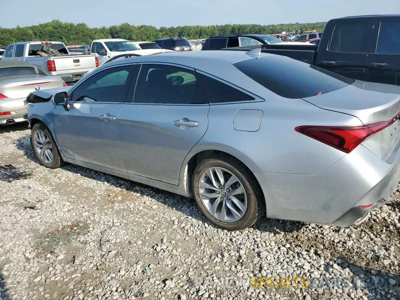 2 fotografías del automóvil dañado 4T1AZ1FB9NU088034 TOYOTA AVALON 2022