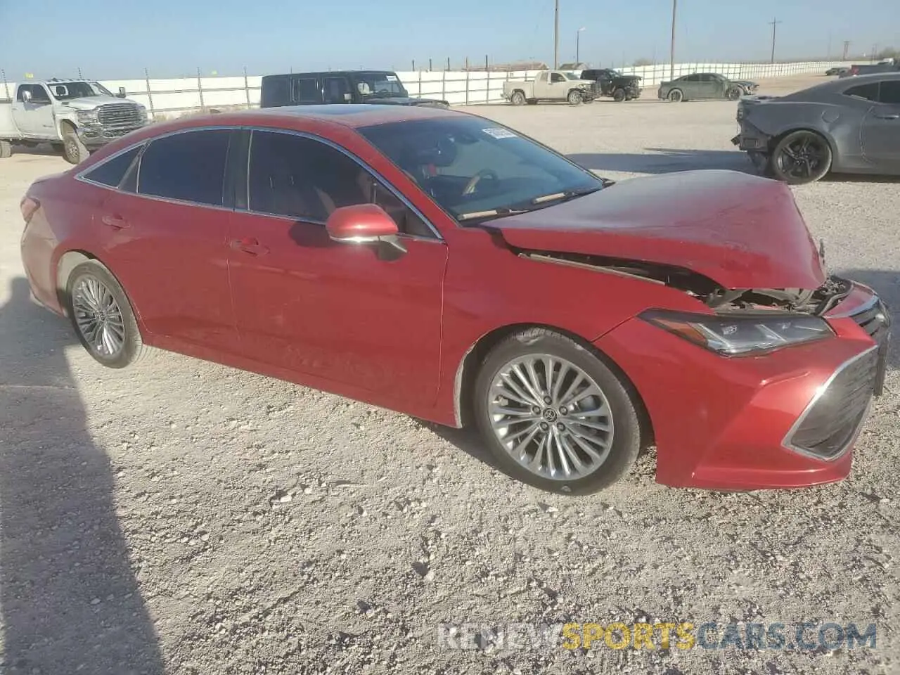 4 fotografías del automóvil dañado 4T1CZ1FB1NU077506 TOYOTA AVALON 2022