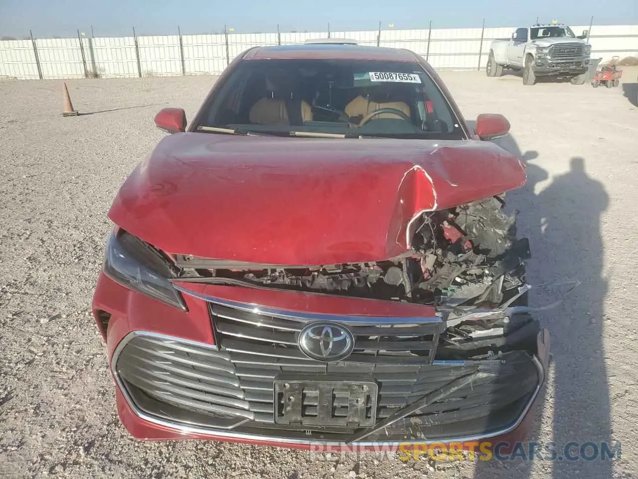 5 fotografías del automóvil dañado 4T1CZ1FB1NU077506 TOYOTA AVALON 2022