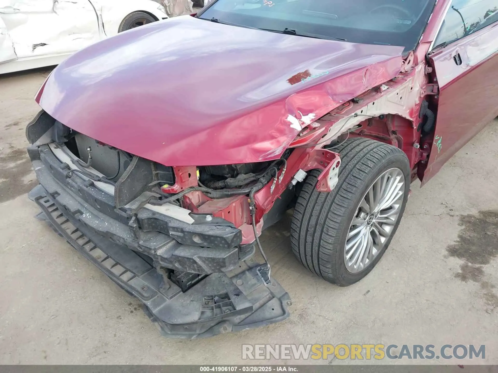 6 fotografías del automóvil dañado 4T1DA1AB0NU012133 TOYOTA AVALON 2022