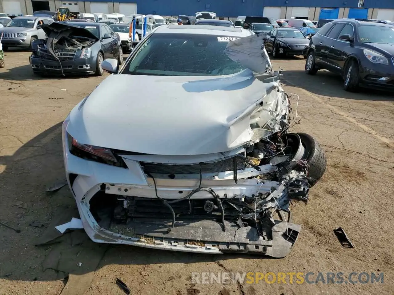 5 fotografías del automóvil dañado 4T1DA1AB0NU012729 TOYOTA AVALON 2022