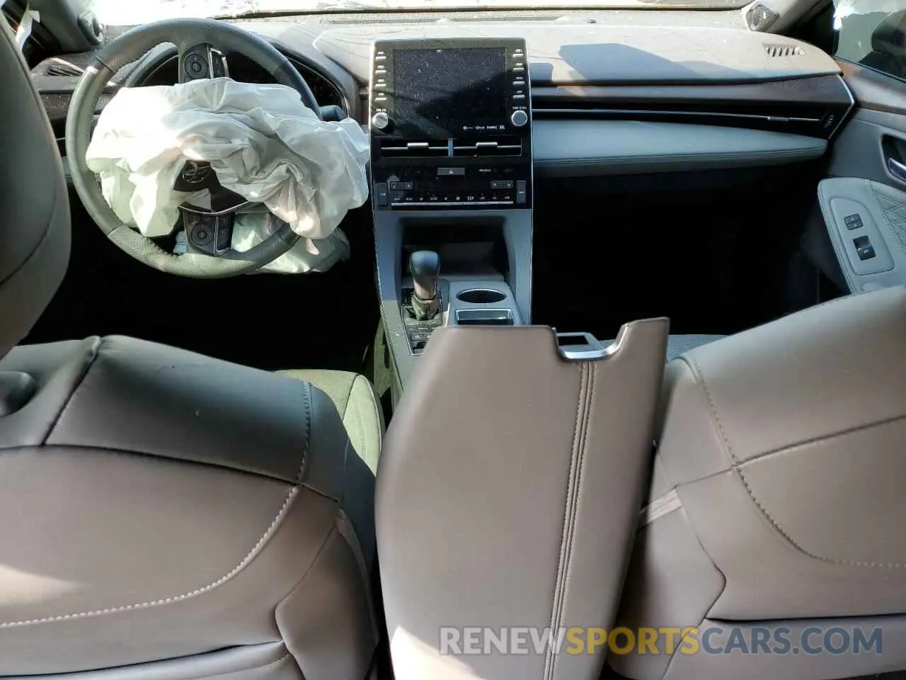 8 fotografías del automóvil dañado 4T1DA1AB0NU012729 TOYOTA AVALON 2022